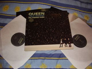 Queen & Paul Rodgers - The Cosmos Rocks - Rare Double Vinyl Lp Album 2008