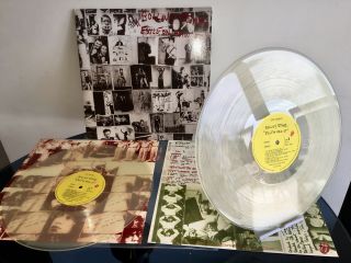 THE ROLLING STONES - EXILE ON MAIN ST MEGA - RARE UNPLAYED CLEAR X2 VINYL 3