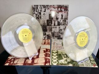 THE ROLLING STONES - EXILE ON MAIN ST MEGA - RARE UNPLAYED CLEAR X2 VINYL 5