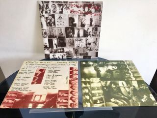THE ROLLING STONES - EXILE ON MAIN ST MEGA - RARE UNPLAYED CLEAR X2 VINYL 8