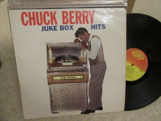 Chuck Berry " Juke Box Hits " Rare Uk Vinyl Lp - Pye Records Npl 28019