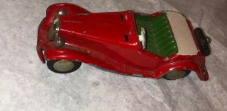Tekno Mg Midget Red Die - Cast Car Denmark Vintage Rare