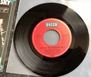 Shakin’ Stevens And The Sunsets 7” 1974 “IT CAME OUT.  ” Red Decca TRADE SAMPLE 7