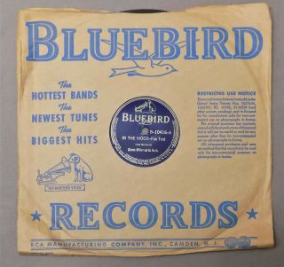Glenn Miller & Orchestra - In The Mood/i Want To Be Happy Jazz 78 Bluebird 10416