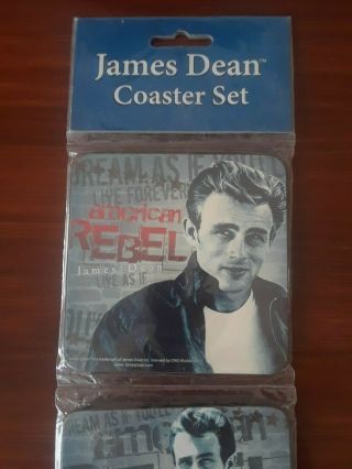 James Dean Drink Coasters