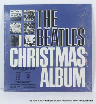 The Beatles Christmas Album 1970 Fan Club Sbc 100 Re - Issue