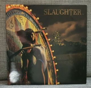 Slaughter Stick It To Ya Lp Vinyl Record Uk 1990 Ex Chrysalis
