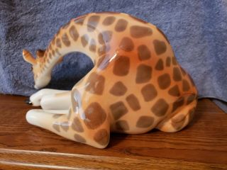 Lomonosov Russian Porcelain BIG Giraffe Rare 2