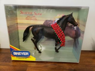 Breyer Model 474 Seattle Slew 25th Anniversary Of The Triple Crown