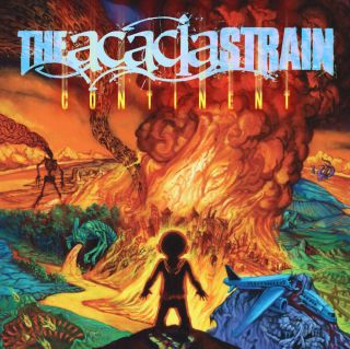 The Acacia Strain ‎ - Continent Lp - Green/orange Splatter Colored Vinyl Album