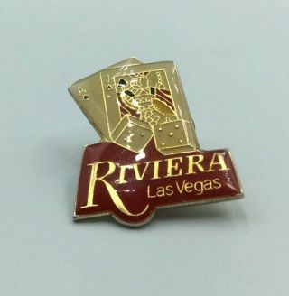 Vintage Riviera Hotel & Casino Las Vegas Nevada Collectable Lapel Pin