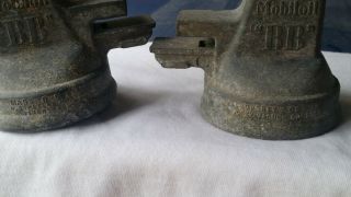Rare Vintage Socony – Vacuum Company Gargoyle Mobiloil “BB” Oil Jar Spouts 2
