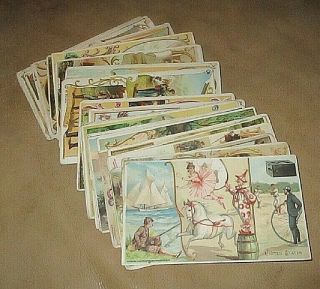 46 - Arbuckle Coffee Trade Cards 1893 Pictorial History Of U.  S.  And Territories