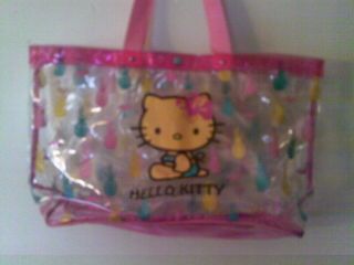 San Rio Hello Kitty Clear Vinyl Beach/tote Bag