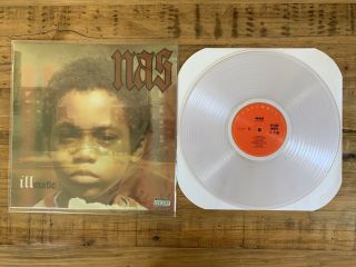 Nas Illmatic Rare Limited Edition Clear Vinyl Hip Hop Rap
