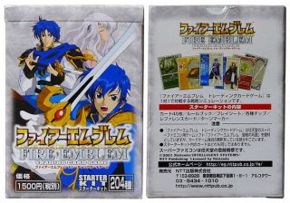 Fire Emblem Trading Card Game Starter Kit Pack Ntt Japan 2001 Rare