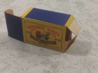 VINTAGE MATCHBOX SERIES 26 A MOKO LESNEY PRODUCT CEMENT MIXER WITH BOX 6