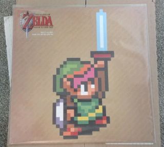 The Legend Of Zelda - A Link To The Past Record Soundtrack Clear Splatter.