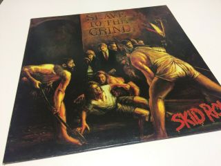Vinyl Skid Row Slave To The Grind Lp Record (disk Nm) 1991