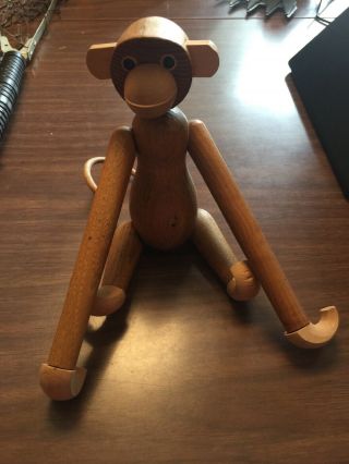 Vintage Wood Monkey