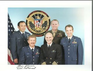 Autograph,  D Astronaut Loren Shriver Discovery Sts - 51c Military Crew