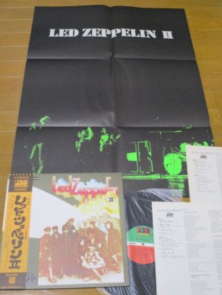 Led Zeppelin – 2 Japan Completed With 2 Insert Poster