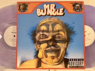 Mr.  Bungle Debut Lp 180g 2x Purple Vinyl Etched D - Side Re 2014 Nm W/ Mike Patton