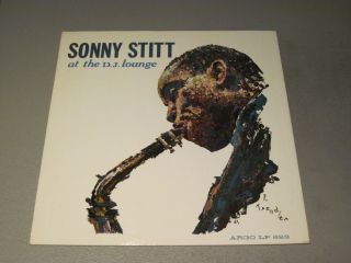 Sonny Stitt - At The D.  J.  Lounge - Lp 1961 Argo Lp - 683 Mono