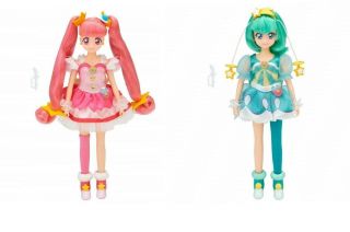 Bandai Star Twinkle Pretty Cure (precure) Doll Cure Milk,  Cure Star Set