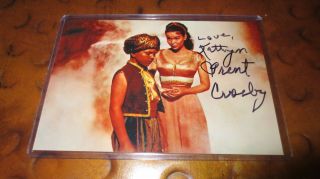 Kathryn Grant Crosby Actress Signed Autographed Photo 7th Voyage Of Sinbad