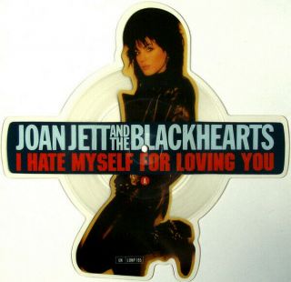 Ex Joan Jett & The Blackhearts I Hate Myself For Loving You Vinyl Picture Disc