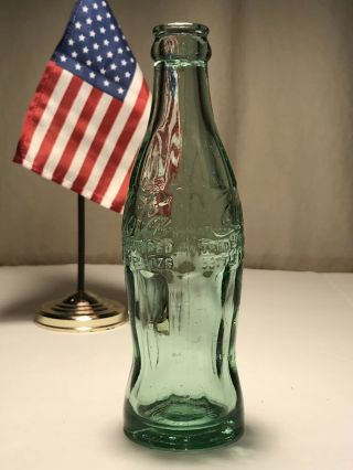 PAT ' D DEC 25,  1923 Coca - Cola Hobbleskirt Coke Bottle DOUGLAS ARIZ Arizona 4