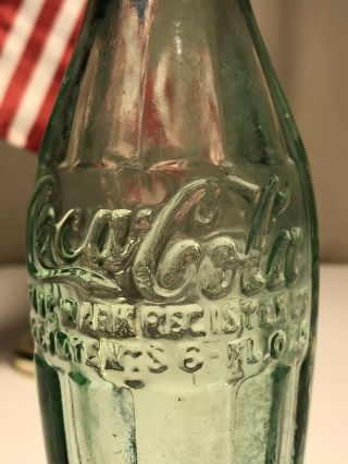 PAT ' D DEC 25,  1923 Coca - Cola Hobbleskirt Coke Bottle KANSAS CITY MO Missouri 6