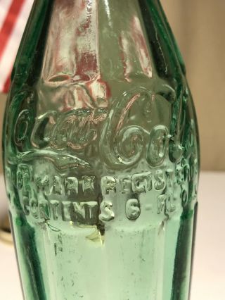 PAT ' D DEC 25,  1923 Coca - Cola Hobbleskirt Coke Bottle ST LOUIS MO Missouri 6