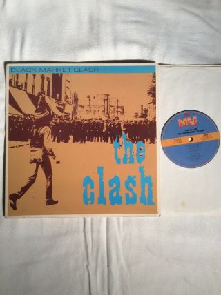 The Clash Vinyl Ep 10” Black Market Clash 1977 - 1980 Epic Nu Disk Not Cd