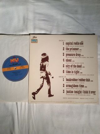The Clash Vinyl EP 10” Black Market Clash 1977 - 1980 Epic Nu Disk Not CD 2
