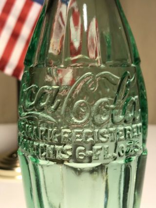 PAT ' D DEC 25,  1923 Coca - Cola Hobbleskirt Coke Bottle CAPE GIRARDEAU MO Missouri 6