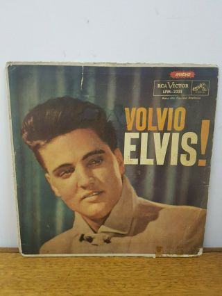 Elvis Presley - Volvio Elvis Rare Uruguay Lp