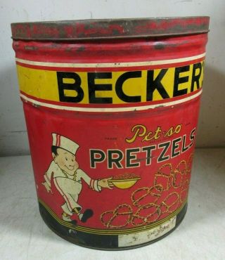 Large Vintage Becker 