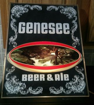 Vintage Genesee Beer Lighted Sign