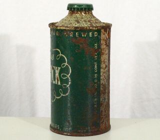 BEVERWYCK FAMOUS NO SINCE 1878 LOW PROFILE CONE TOP BEER CAN ALBANY,  YORK NY 2
