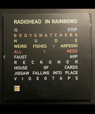 Radiohead: In Rainbows | Rare UK Box Set 2007 2LP,  2CD - Xurbia Xendless Ltd. 7