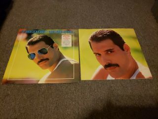 Freddie Mercury Mr.  Bad Guy Rare Vinyl Lp Hypo Sticker