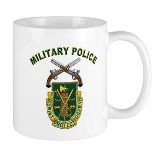 11oz Mug Us Army Mp Military Police - Printed Ceramic Coffee Tea Cup Gift
