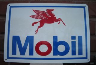 Mobil Motor Oil Gas Pump Station Sign Service Gasoline Mechanic Garage Shop 10da