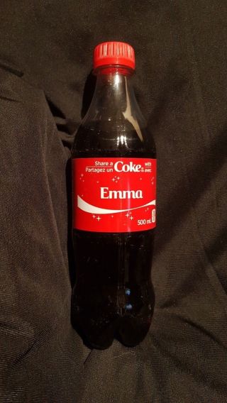Share A Coke With Emma Canada Exclusive Christmas Edition 2018