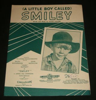Smiley Aussie Sheet Music The Bee Gees Colin Petersen 1950s Movie Theme