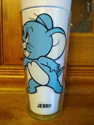 1975 Jerry Pepsi Collector Series Glass With Brockway Sticker On The Bottom A329