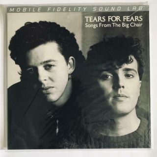Tears For Fears: Songs From The Big Chair (mofi Mfsl 1 - 033 Lp Vinyl)
