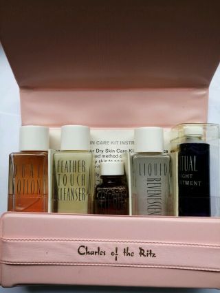 Charles Of The Ritz Vintage Travel Skin Care Kit Some Items 2